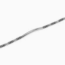 Carica l&#39;immagine nel visualizzatore di Gallery, Bracciale da uomo in acciaio e ematite Style 23 Kidult 831127
