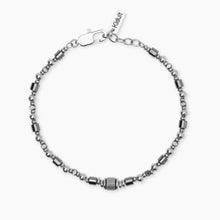 Carica l&#39;immagine nel visualizzatore di Gallery, Bracciale da uomo regolabile in acciaio e ematite Style 27 Kidult 831129

