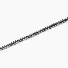 Carica l&#39;immagine nel visualizzatore di Gallery, Bracciale da uomo in acciaio con nylon e pelle Style 29 Kidult 831134
