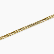 Carica l&#39;immagine nel visualizzatore di Gallery, Bracciale da uomo in acciaio dorato con catena groumette Style 04 Kidult 831144
