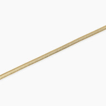 Carica l&#39;immagine nel visualizzatore di Gallery, Bracciale da uomo in acciaio dorato con catena snake Style 09 Kidult 831145
