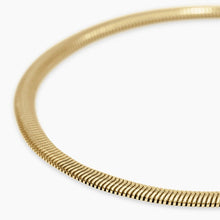 Carica l&#39;immagine nel visualizzatore di Gallery, Bracciale da uomo in acciaio dorato con catena snake Style 09 Kidult 831145
