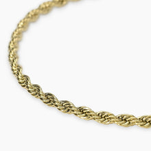 Carica l&#39;immagine nel visualizzatore di Gallery, Bracciale da uomo con catena corda in acciaio dorato Style 07 Kidult 831148
