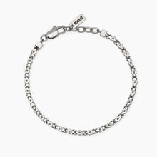 Carica l'immagine nel visualizzatore di Gallery, Bracciale da uomo in acciaio con catena fancy Style 35 Kidult 831159
