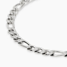Carica l'immagine nel visualizzatore di Gallery, Bracciale da uomo in acciaio con catena figaro Style 36 Kidult 831161

