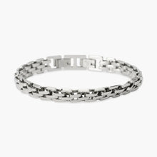 Carica l'immagine nel visualizzatore di Gallery, Bracciale da uomo in acciaio con maglia panther Style 43 Kidult 831167
