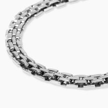 Carica l'immagine nel visualizzatore di Gallery, Bracciale da uomo in acciaio con maglia panther Style 43 Kidult 831167
