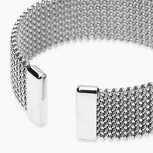 Carica l'immagine nel visualizzatore di Gallery, Bracciale da donna in acciaio con maglia mesh Style 61 Kidult 831228
