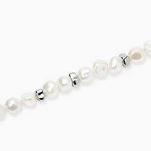 Cargar imagen en el visor de la galería, Bracciale da donna in acciaio e perle conchiglia Style 70 Kidult 831229
