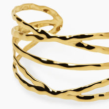 Carica l'immagine nel visualizzatore di Gallery, Bracciale da donna in acciaio dorato cuff Style 73 Kidult 831250
