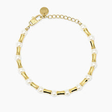 Cargar imagen en el visor de la galería, Bracciale da donna in acciaio e perle conchiglia Style 79 Kidult 831262
