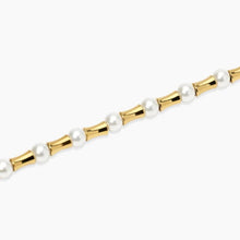Cargar imagen en el visor de la galería, Bracciale da donna in acciaio e perle conchiglia Style 79 Kidult 831262

