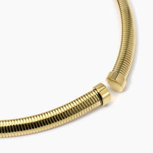 Carica l&#39;immagine nel visualizzatore di Gallery, Collana da donna tubogas in acciaio dorato Kidult 851031
