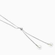 Carica l&#39;immagine nel visualizzatore di Gallery, Collana da donna in acciaio con pendente con perle conchiglia Style 45 Kidult 851052
