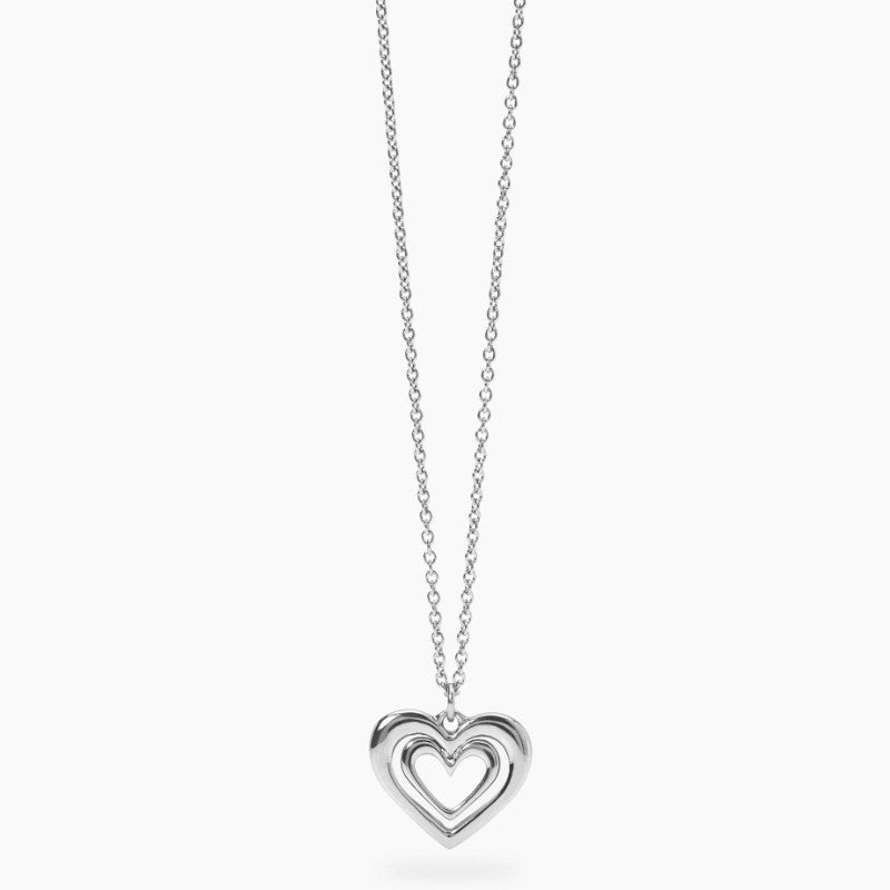 Collana da uomo in acciaio con cuore Style 27 Kidult 851056