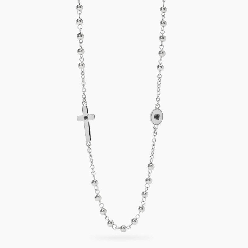 Collana da uomo in acciaio con croce Style 01 Kidult 851078