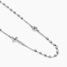 Carica l&#39;immagine nel visualizzatore di Gallery, Collana da uomo in acciaio con croce Style 01 Kidult 851078
