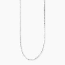 Cargar imagen en el visor de la galería, Collana da donna in acciaio con tennis cristalli bianchi Style 12 Kidult 851079
