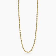 Carica l&#39;immagine nel visualizzatore di Gallery, Collana da uomo in acciaio dorata con catena corda Style 07 Kidult 851088
