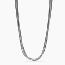 Cargar imagen en el visor de la galería, Collana da donna in acciaio con catene snake Style 59 Kidult 851097
