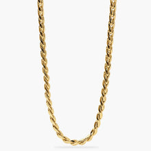 Carica l'immagine nel visualizzatore di Gallery, Collana da uomo in acciaio dorato con catena cardano Style 34 Kidult 851105
