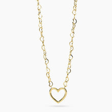 Cargar imagen en el visor de la galería, Collana da donna in acciaio dorato con cuore Style 64 Kidult 851119

