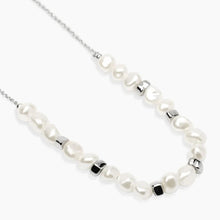 Carica l'immagine nel visualizzatore di Gallery, Collana da donna in acciaio e perle conchiglia Style 70 Kidult 851126
