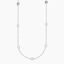 Carica l'immagine nel visualizzatore di Gallery, Collana da donna in acciaio con staffe in cristalli Style 84 Kidult 851131
