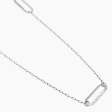 Carica l'immagine nel visualizzatore di Gallery, Collana da donna in acciaio con maglie martellate Style 83 Kidult 851139
