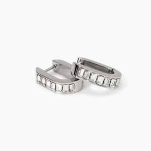 Orecchini da donna in acciaio con cristalli Style 21 Kidult 861027