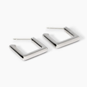 Orecchini da donna in acciaio a rombo Kidult 861046