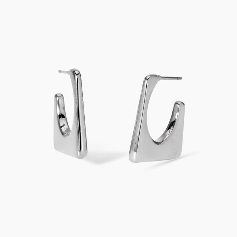 Orecchini da donna in acciaio a lobo Kidult 861048