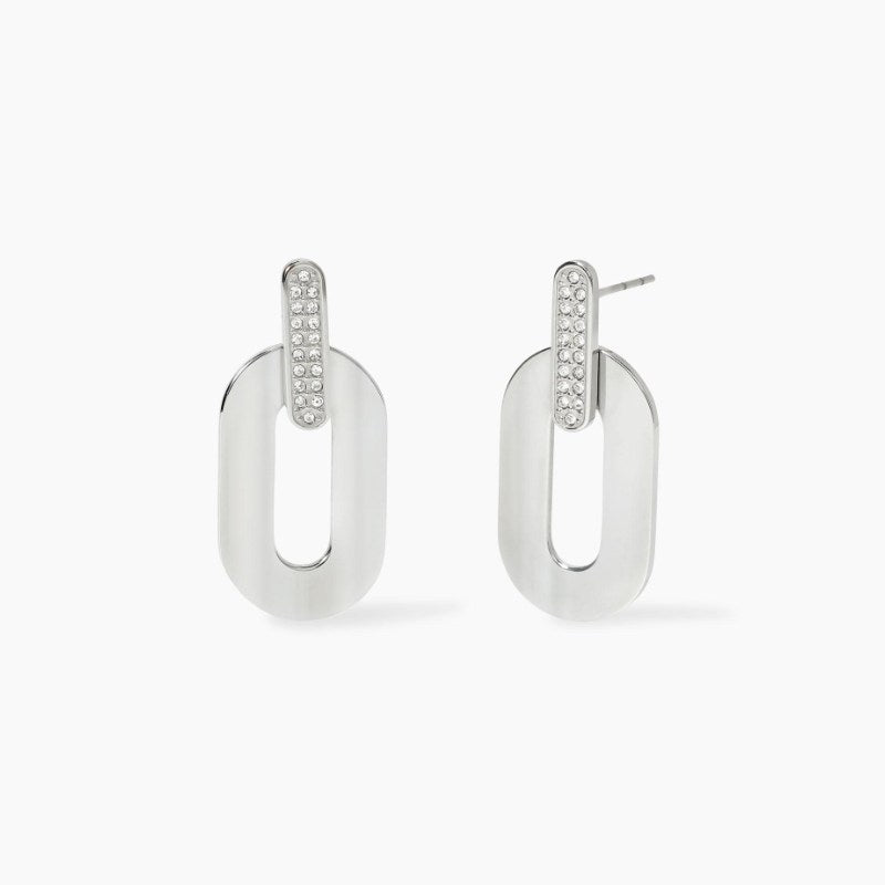 Orecchini da donna in acciaio con cristalli e pendenti Style 09 Kidult 861058