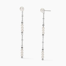 Carica l&#39;immagine nel visualizzatore di Gallery, Orecchini da donna in acciaio con pendenti con perle conchiglia Style 32 Kidult 861066
