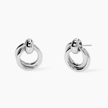 Carica l&#39;immagine nel visualizzatore di Gallery, Orecchini da donna in acciaio con doppio cerchio Style 09 Kidult 861070

