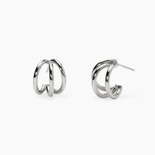 Carica l&#39;immagine nel visualizzatore di Gallery, Orecchini da donna con semicerchi in acciaio Style 09 Kidult 861078
