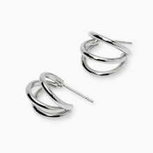 Carica l&#39;immagine nel visualizzatore di Gallery, Orecchini da donna con semicerchi in acciaio Style 09 Kidult 861078
