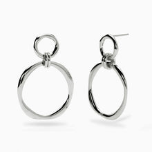 Carica l&#39;immagine nel visualizzatore di Gallery, Orecchini da donna in acciaio con pendenti circolari Style 24 Kidult 861091
