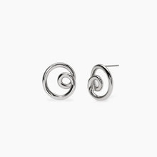 Cargar imagen en el visor de la galería, Orecchini da donna in acciaio con spirale Style 58 Kidult 861093
