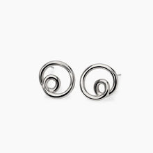 Cargar imagen en el visor de la galería, Orecchini da donna in acciaio con spirale Style 58 Kidult 861093
