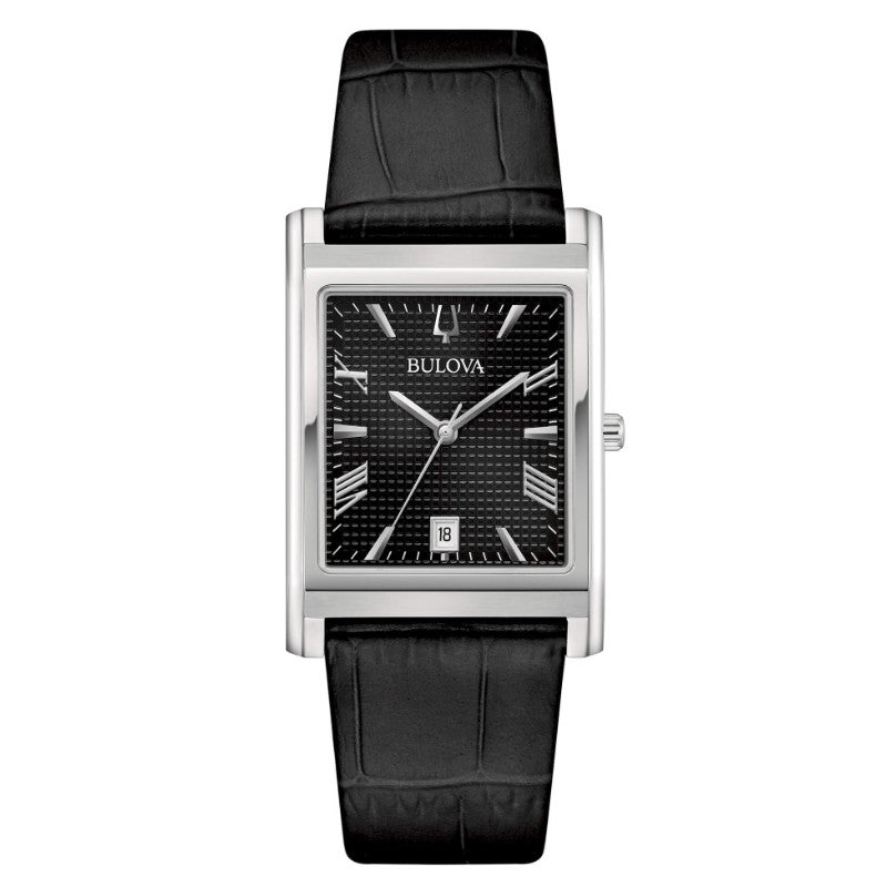 Orologio solo tempo da Uomo Bulova Classic Rectangle 96B445