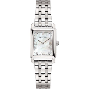 Reloj Bulova Classic Dimamond exclusivo para mujer 96P244