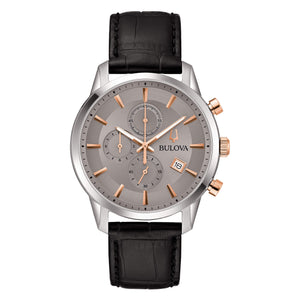 Reloj cronógrafo clásico Bulova para hombre 98B409