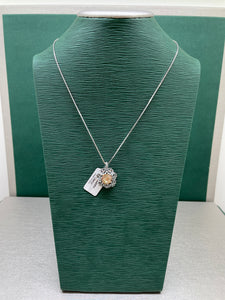 Collana da donna in Argento 925 Maestro Riverso Primule D'Argento Prm05/Ch