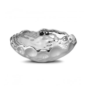 Atelier AE0604 silver resin centerpiece bowl