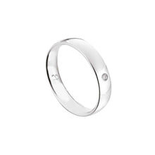 Cargar imagen en el visor de la galería, Anello Uomo in Acciaio con cristallo Luca Barra AN105
