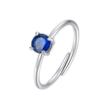 Carica l'immagine nel visualizzatore di Gallery, Anello da donna in acciaio con zircone Luca Barra ANK569
