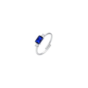 Anello da donna in acciaio con zirconi Luca Barra ANK608