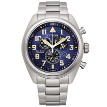 Cargar imagen en el visor de la galería, Reloj cronógrafo para hombre Citizen Supertitanium AT2480-81L
