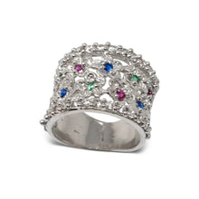 Carica l'immagine nel visualizzatore di Gallery, Anello da donna in argento 925 Maestro Riverso Encanto AnEnc03/Mult
